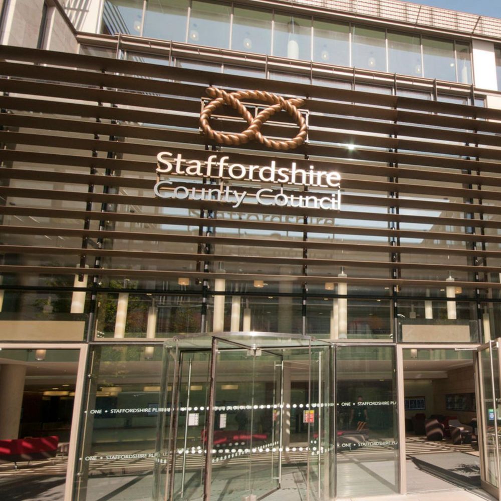 Staffordshire County Council building