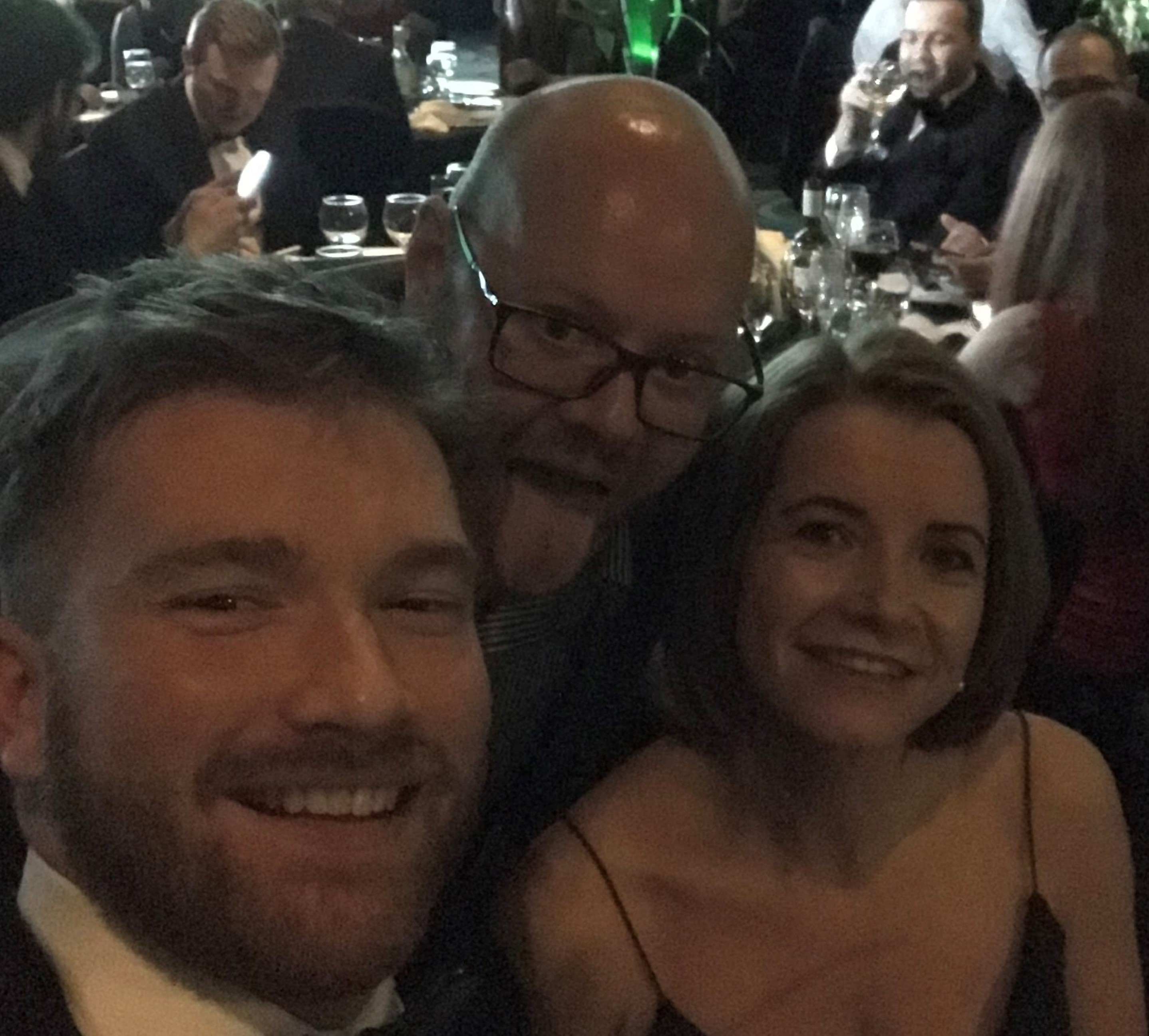 Forfusion team at an awards ceremony